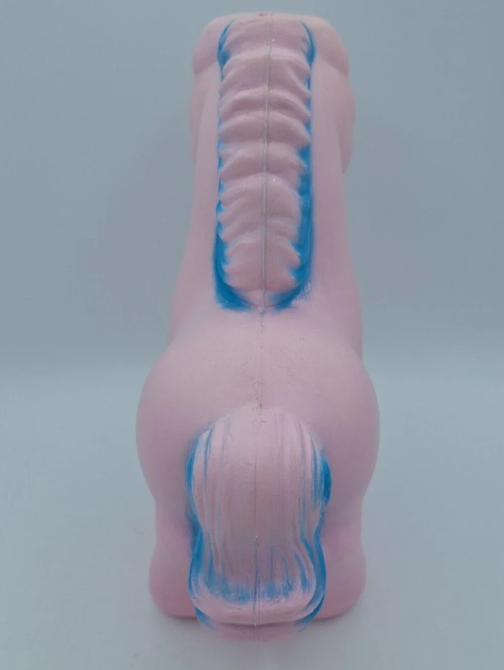 Vintage A J Renzi Corp Pink Carousel Horse Plastic 10